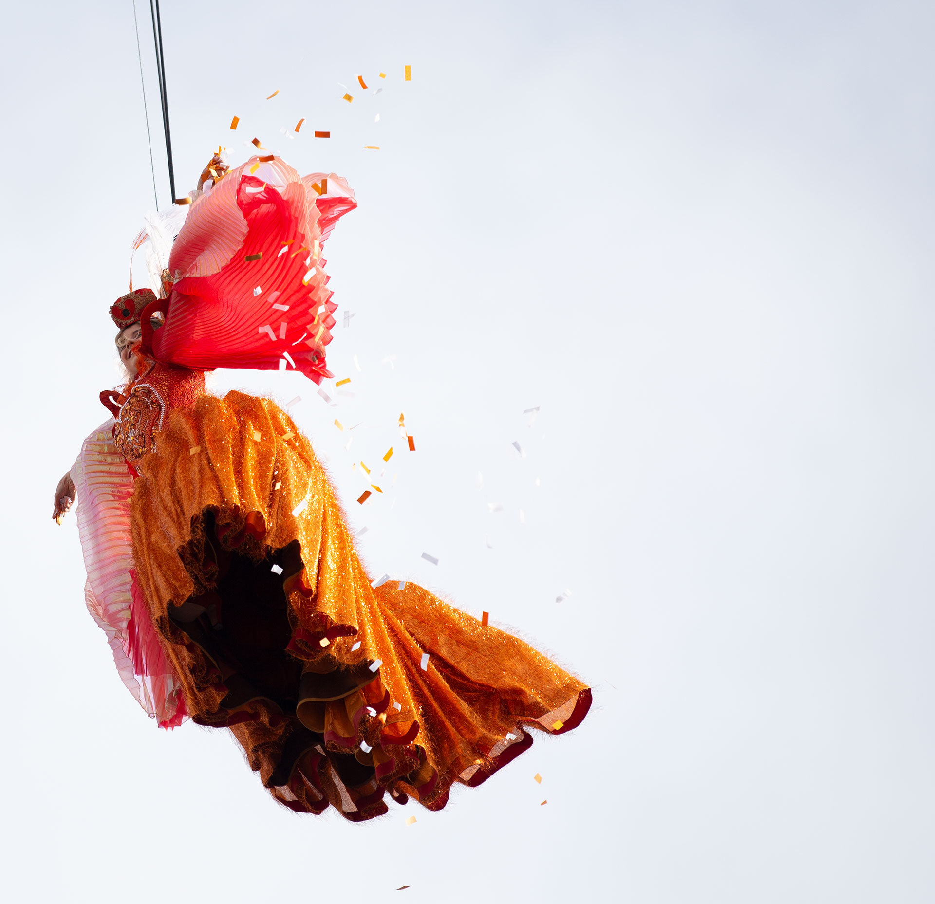 The fly of the angel. Venice, February 16 2020-Laura Venezia